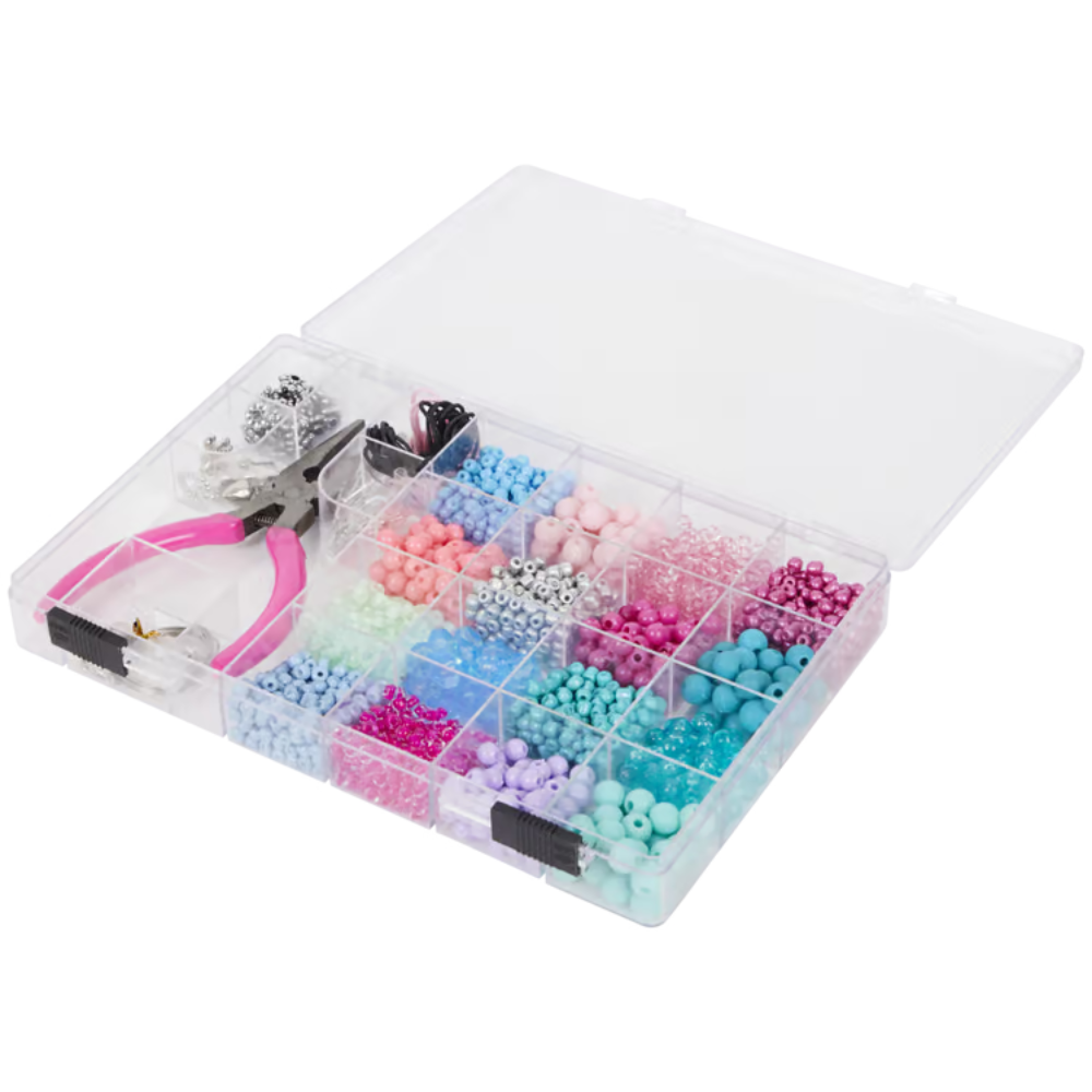 Boîte à perles complète