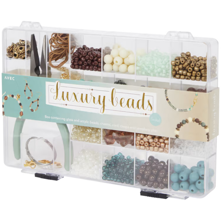 Boîte à perles complète