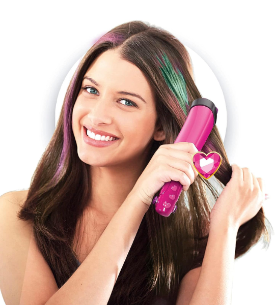 Cheveux multicolores