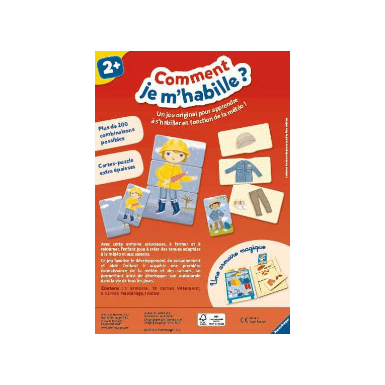 Comment je m'habille