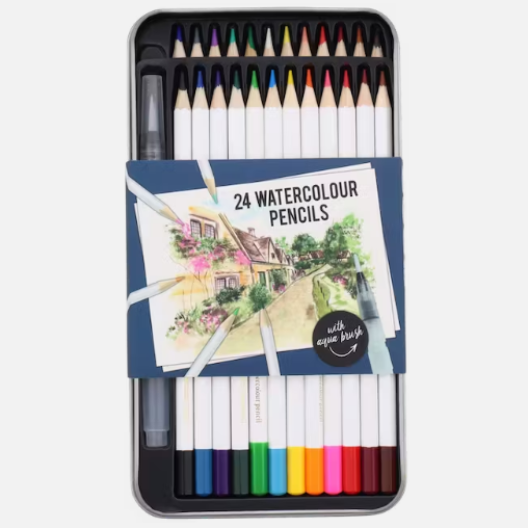 Crayons aquarelle
