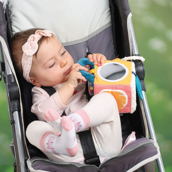 Cube d’éveil en tissu