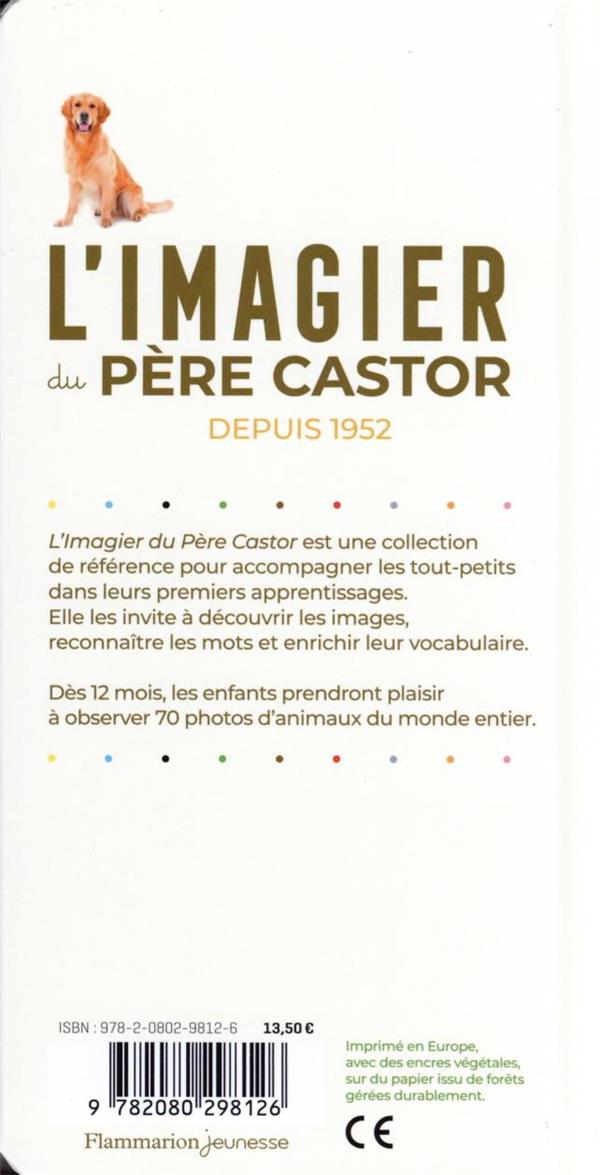 Imagier du père castor - Les animaux