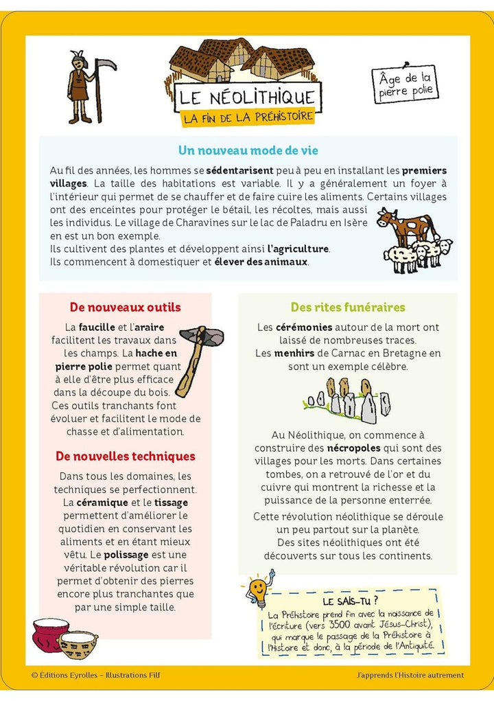 J'apprends l'Histoire autrement pour petits et grands