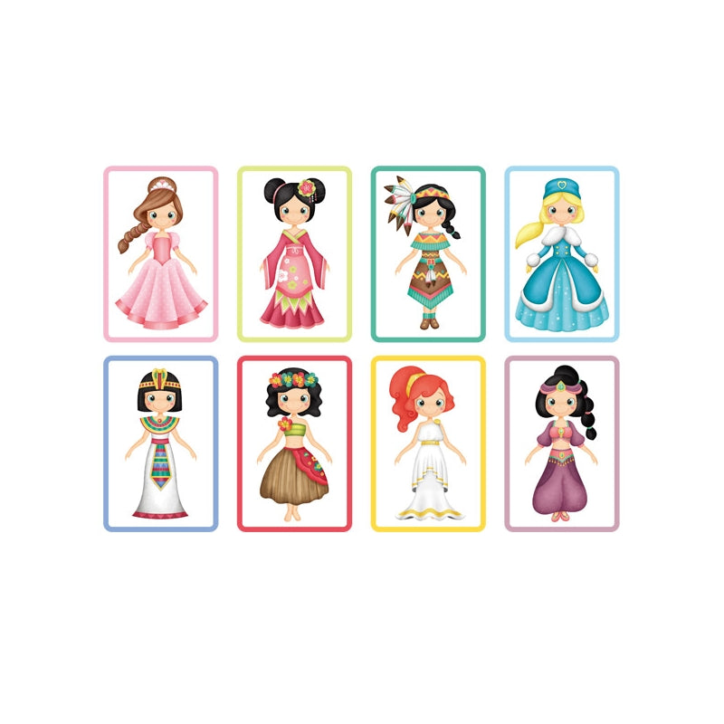 Jeu magnétique Princesses du monde