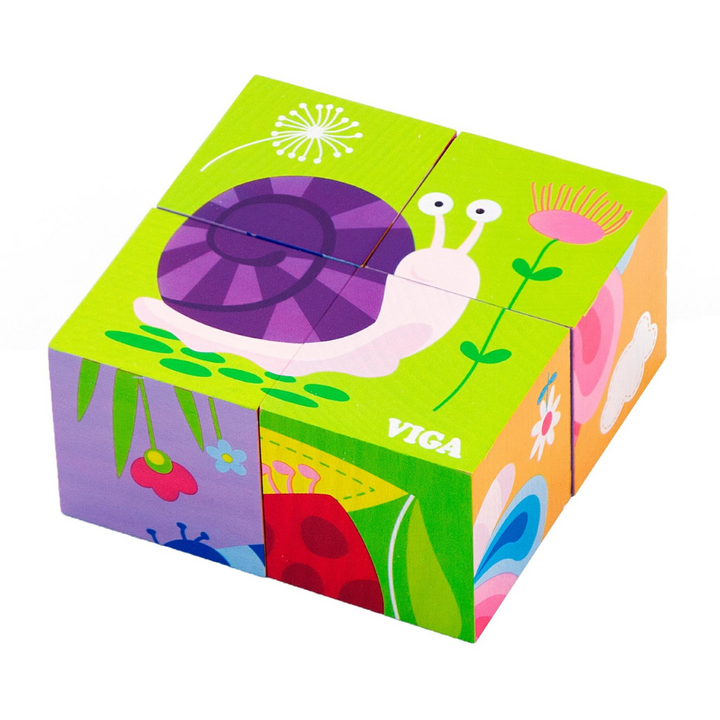 Le puzzle cubes des insectes