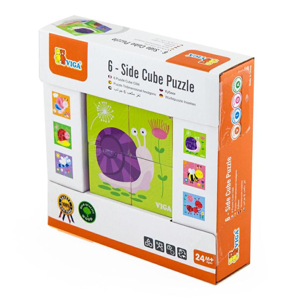 Le puzzle cubes des insectes