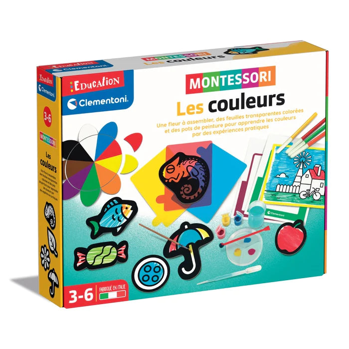 Les couleurs Montessori
