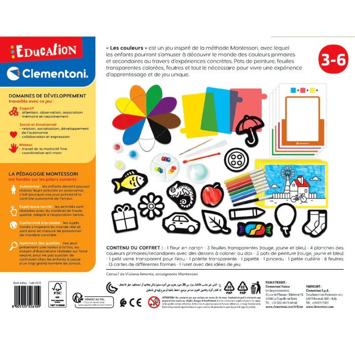 Les couleurs Montessori