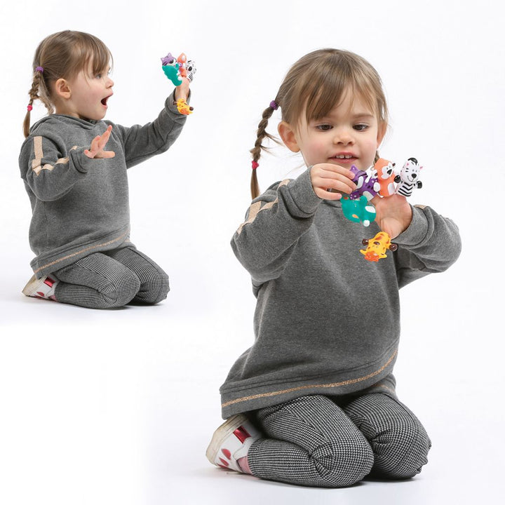 Marionnettes de Doigts – Animaux de la Savane