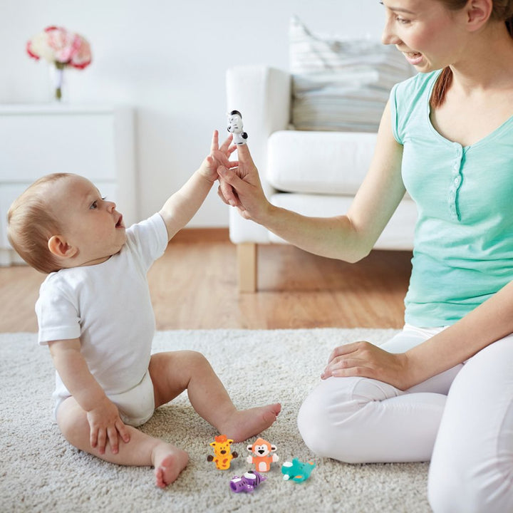 Marionnettes de Doigts – Animaux de la Savane