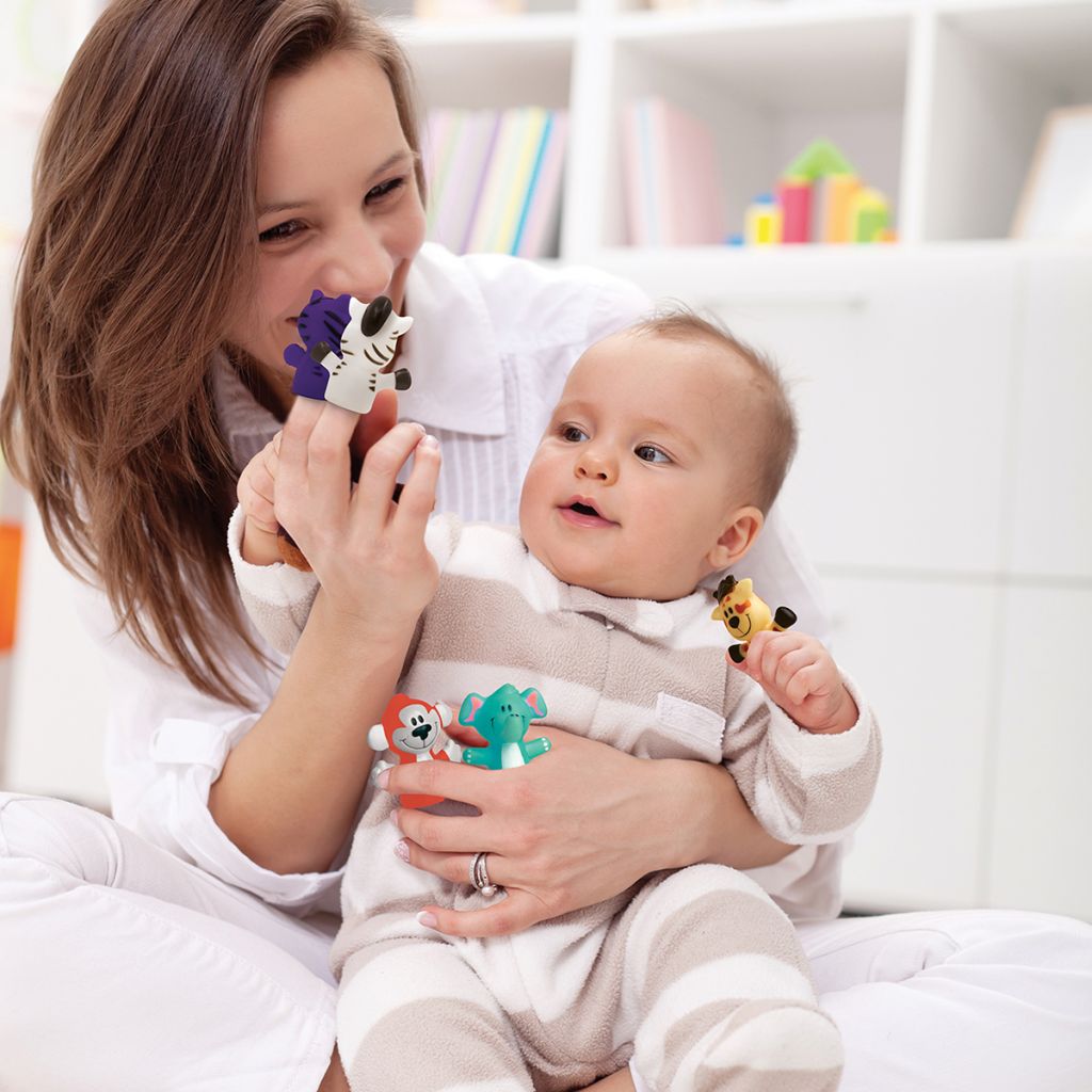 Marionnettes de Doigts – Animaux de la Savane