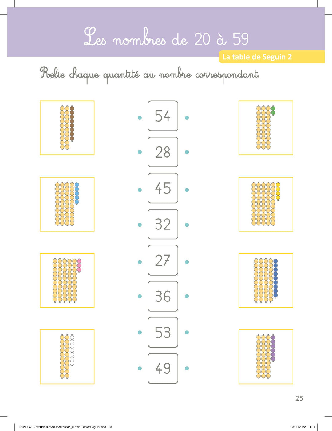 Mon grand cahier Montessori pour progresser en MATHS