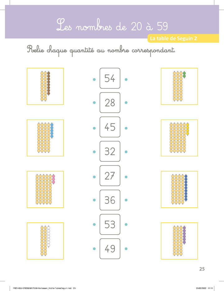 Mon grand cahier Montessori pour progresser en MATHS