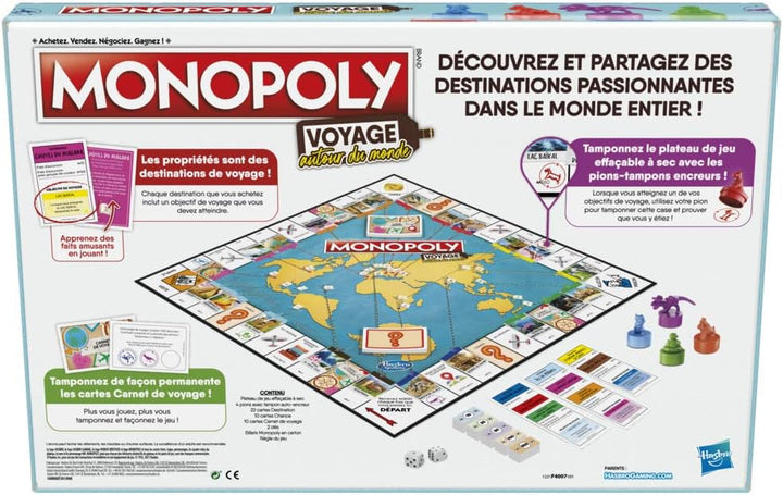 Monopoly Voyage autour du monde