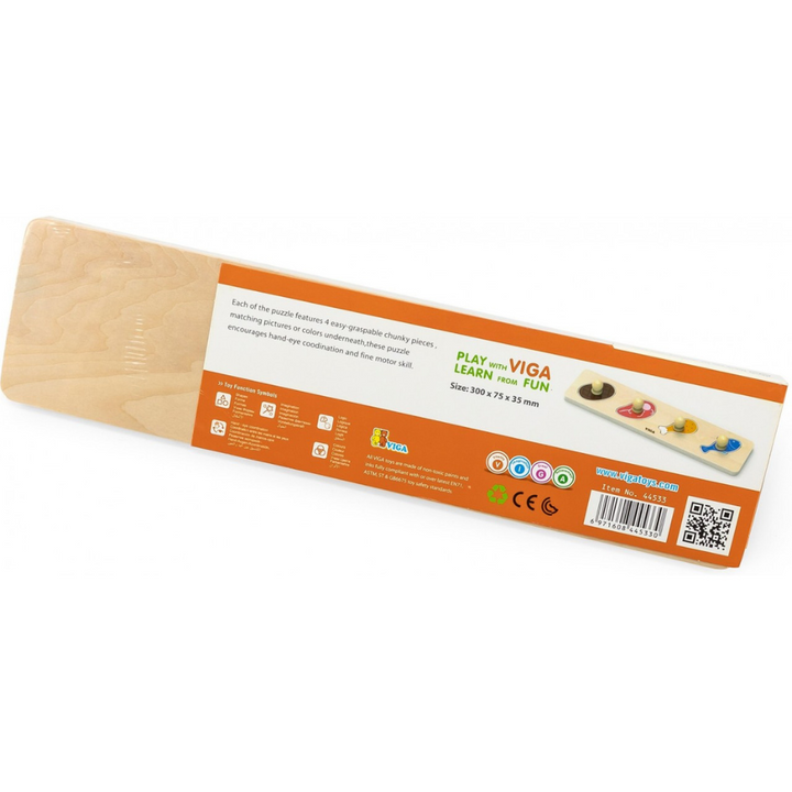 Puzzle 4 viandes et poissons