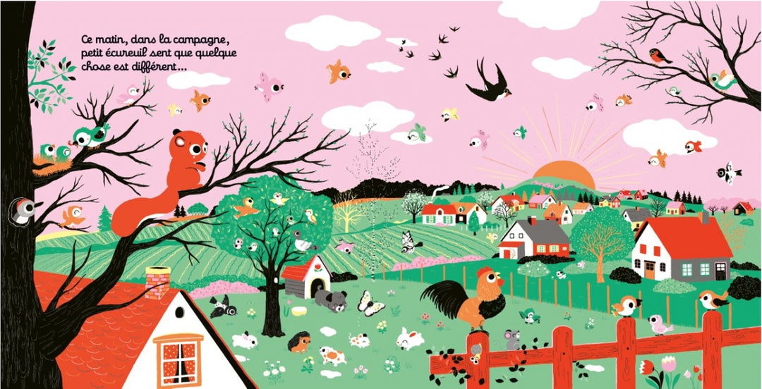 Regarde les saisons - Livre d'éveil à toucher pour les bébés, dès 6 mois