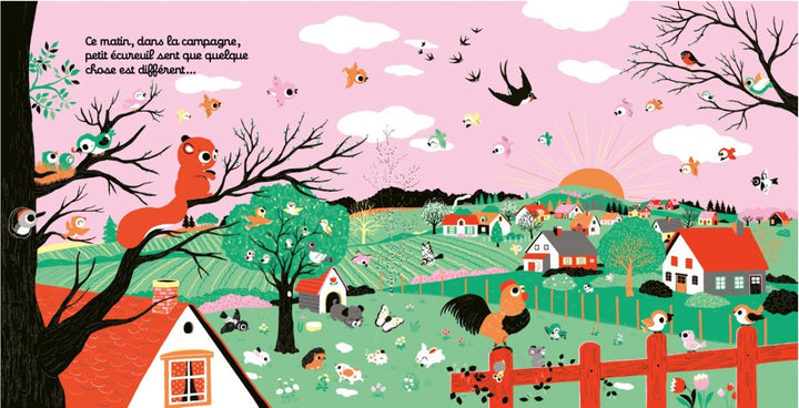 Regarde les saisons - Livre d'éveil à toucher pour les bébés, dès 6 mois