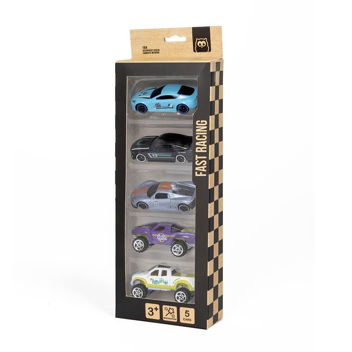 Set de 5 voitures Metal FAST RACING