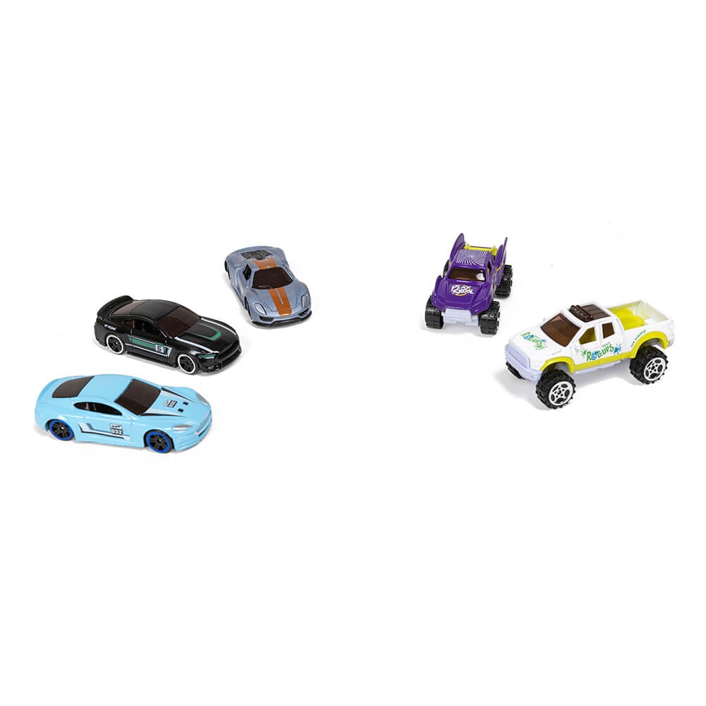Set de 5 voitures Metal FAST RACING