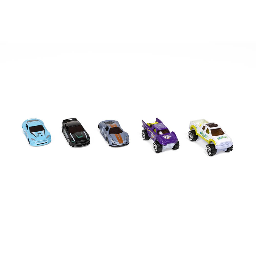 Set de 5 voitures Metal FAST RACING
