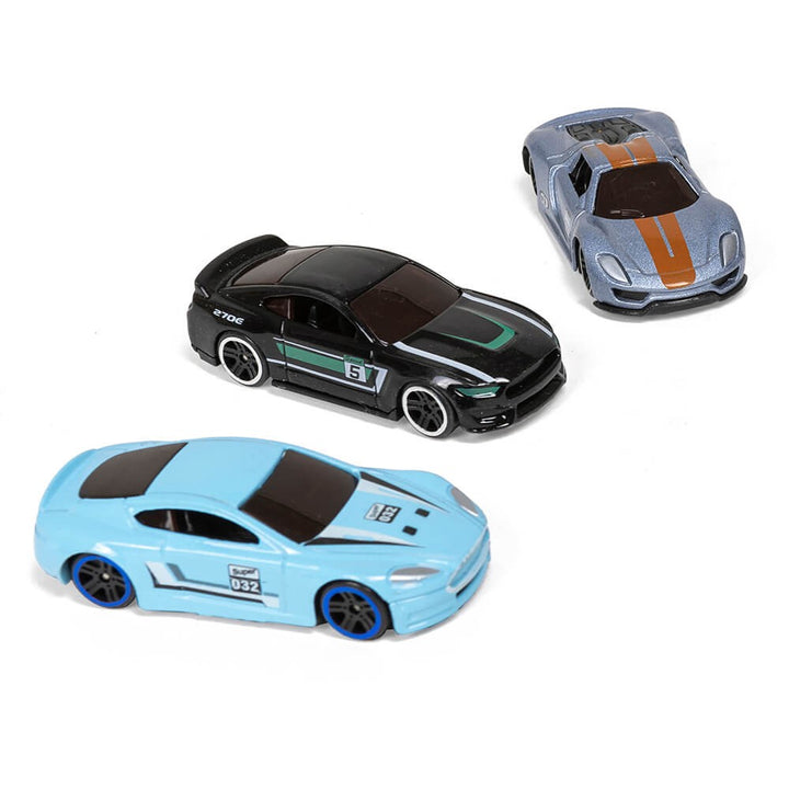 Set de 5 voitures Metal FAST RACING