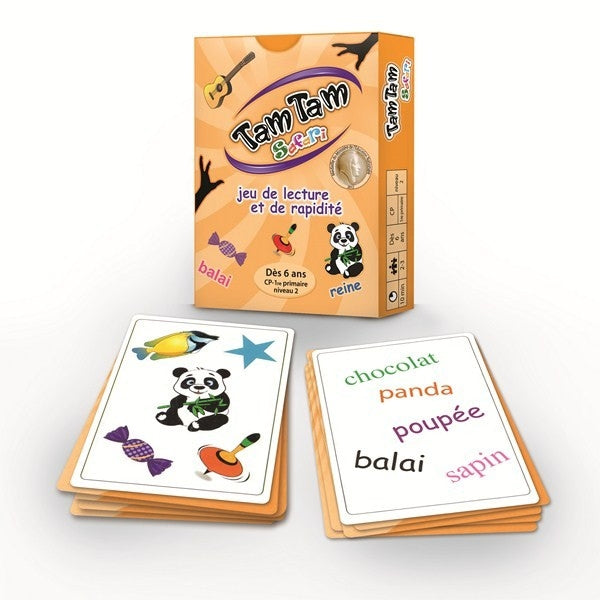 Tam Tam Safari : Jeu de lecture et de rapidité - CP Niveau 2