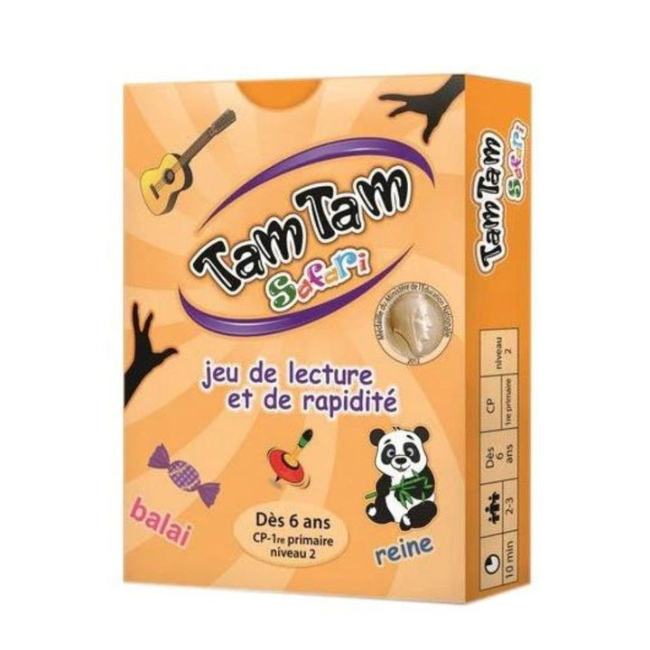 Tam Tam Safari : Jeu de lecture et de rapidité - CP Niveau 2