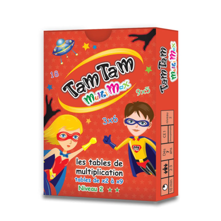 Tam Tam Multimax : Les tables de multiplications - Niveau 2