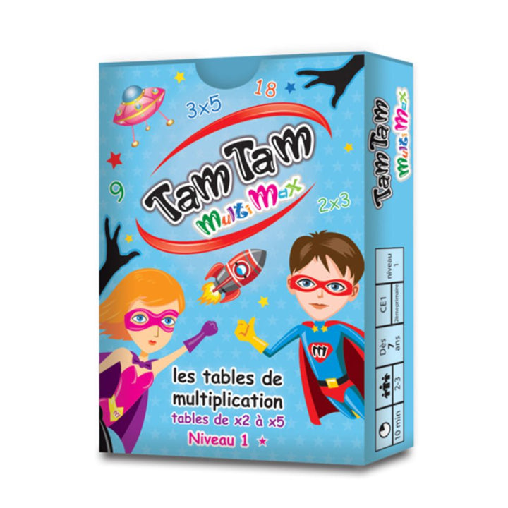 Tam Tam Multimax : Les tables de multiplication - Niveau 1
