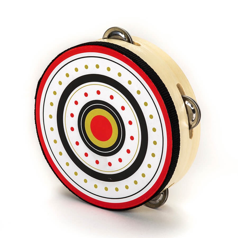 Tambourine en bois
