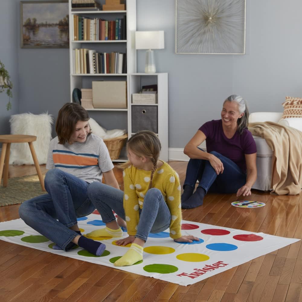 Sinwind Twister Jeux pour Enfants & Adultes, Twister Jeu de Societe Enfant, Jeu d'Adresse pour Enfants Et Adultes, Twister Balance Floor Jeu Pad, Twister pour Exercer Equilibre Et Flexibilité Sinwind Twister Jeux pour Enfants & Adultes, Twister Jeu de Societe Enfant, Jeu d'Adresse pour Enfants Et Adultes, Twister Balance Floor Jeu Pad, Twister pour Exercer Equilibre Et Flexibilité