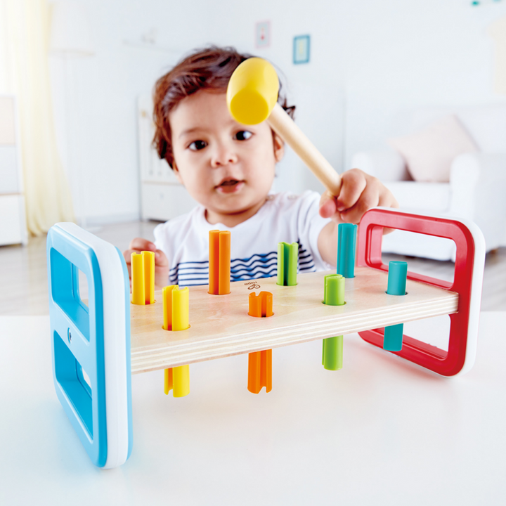 Hape - Jeu du marteau en bois