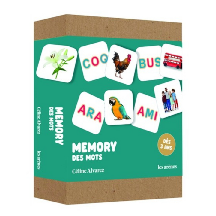 Boîte Memory des Mots - Céline Alvarez Les lectures Naturelles