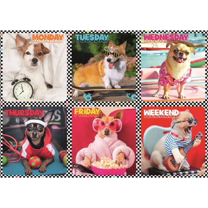 Puzzle Chiens heureux - 200 Pièces