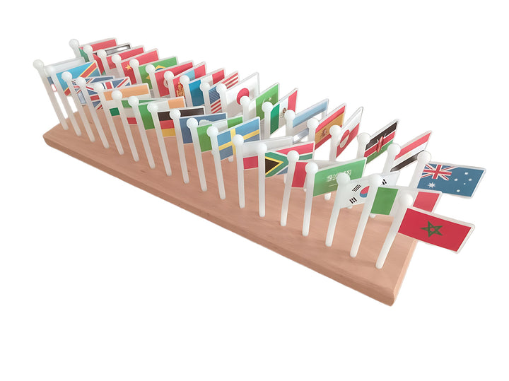 Drapeaux des pays du monde |EVEIL MONTESSORI