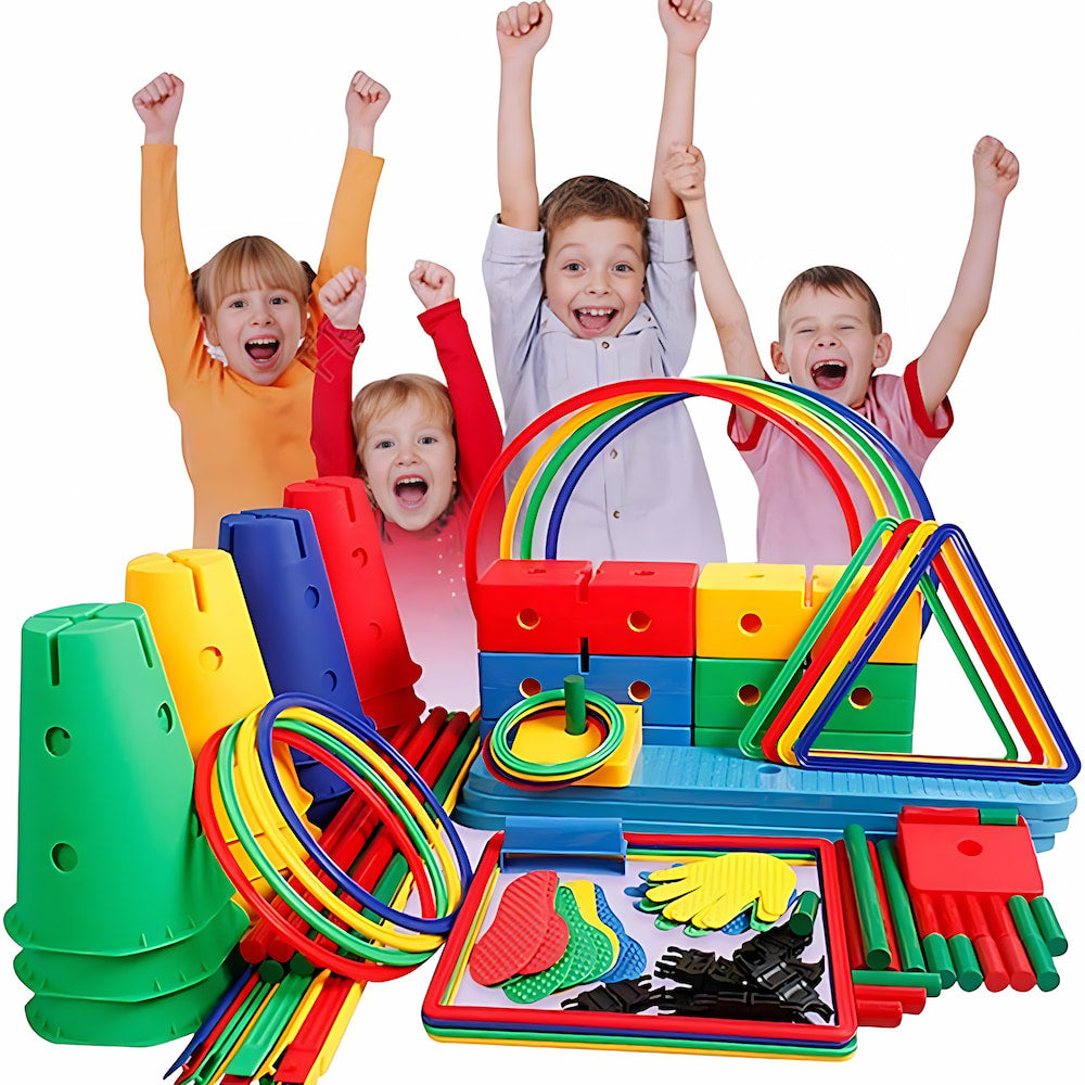 Grand Kit de psychomotricité 120 pcs | EVEIL MONTESSORI