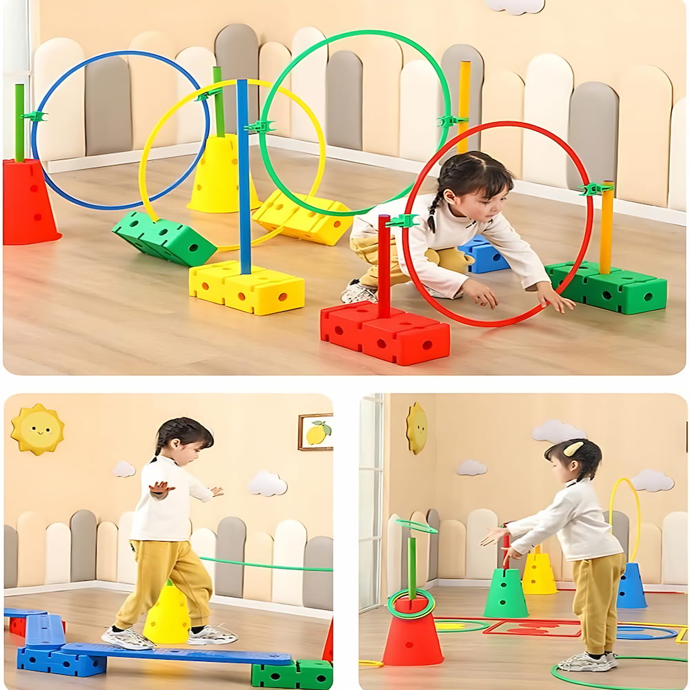 Grand Kit de psychomotricité 120 pcs | EVEIL MONTESSORI