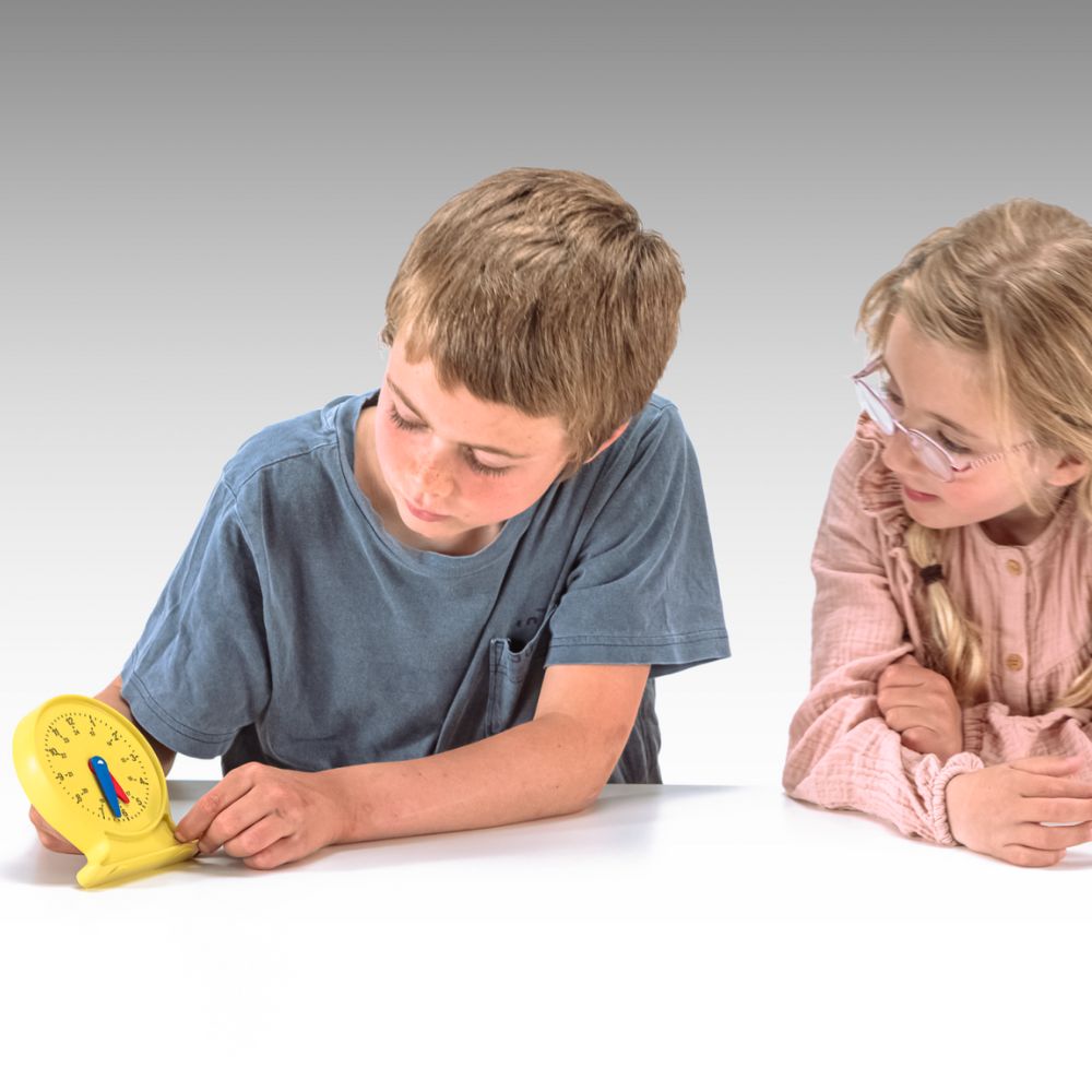Horloge d'apprentissage aiguilles mobiles (Ø 11cm)