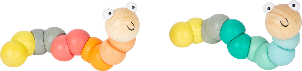 Jouet de motricité Chenille Pastel | EVEIL MONTESSORI