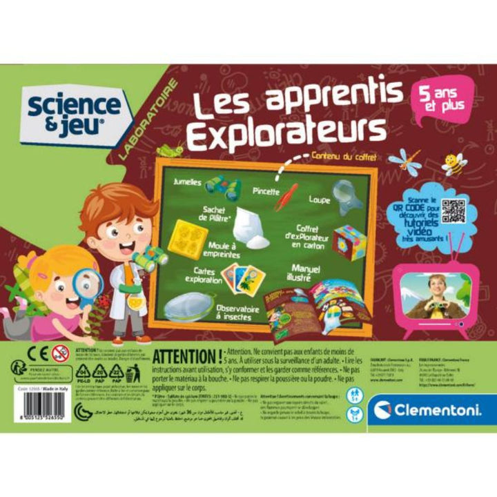 Kit Science & Jeu : Les Apprentis Explorateurs