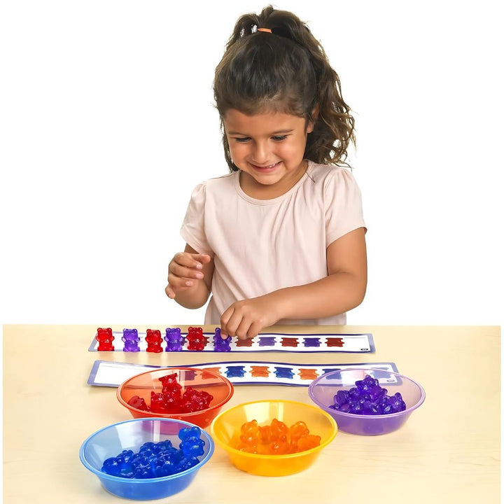 Kit Apprendre à Compter et à Trier avec les Oursons - Translucides
