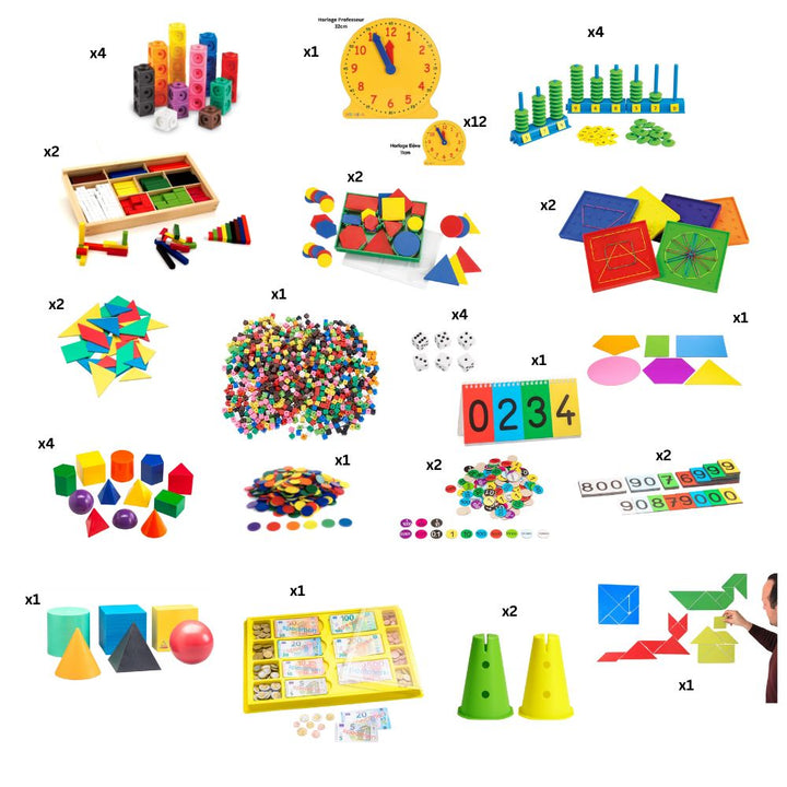 Kit Méthode Singapour CP – pour une classe de 24 Élèves