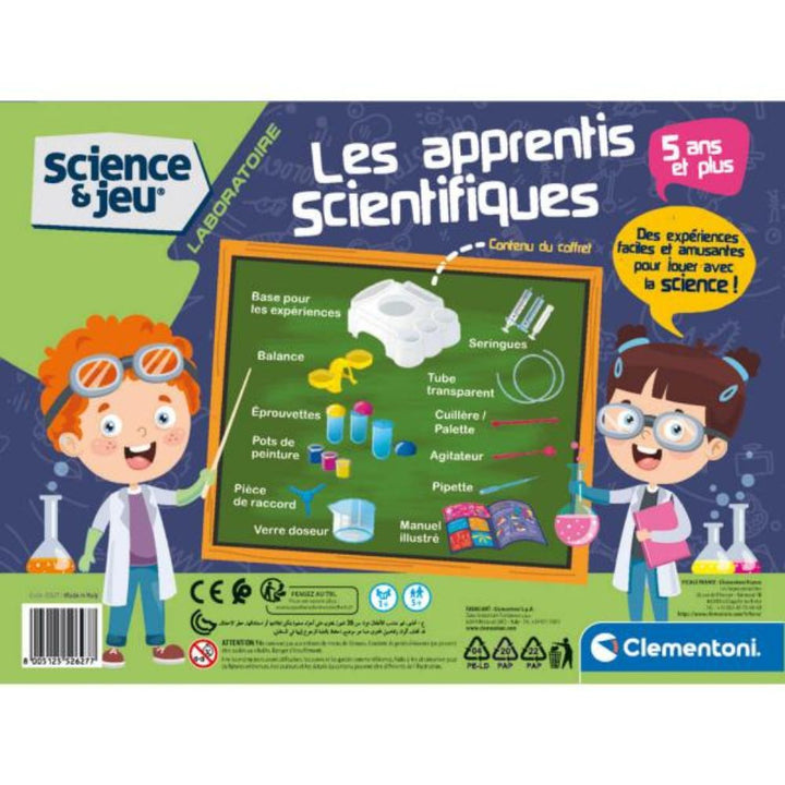 Kit Science & Jeu : Les Apprentis Scientifiques