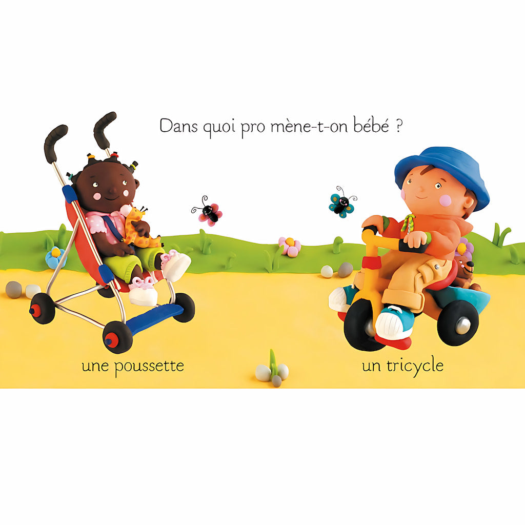 L’IMAGERIE DES BÉBÉS : Les transports |EVEIL MONTESSORI