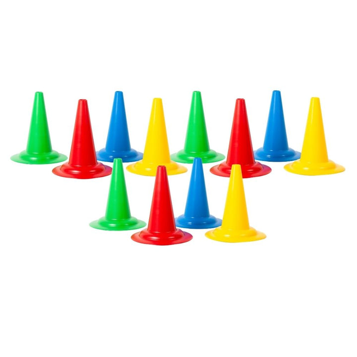 Lot 12 balises 27 cm Couleurs assorties