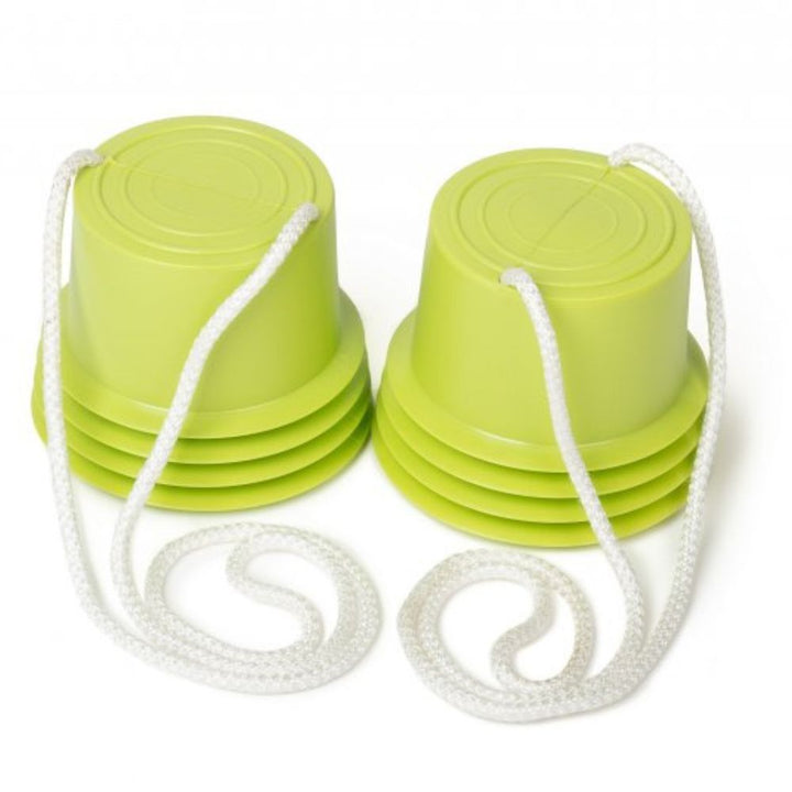 Lot de 6 paires d'échasses pour enfant - Format écoles