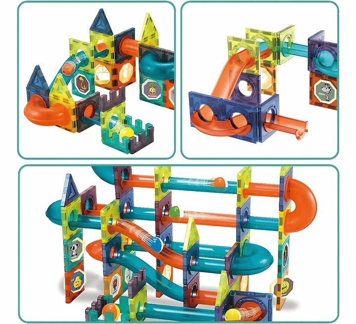 Blocs de construction 110 Pièces - Magbuild - EVEIL MONTESSORI