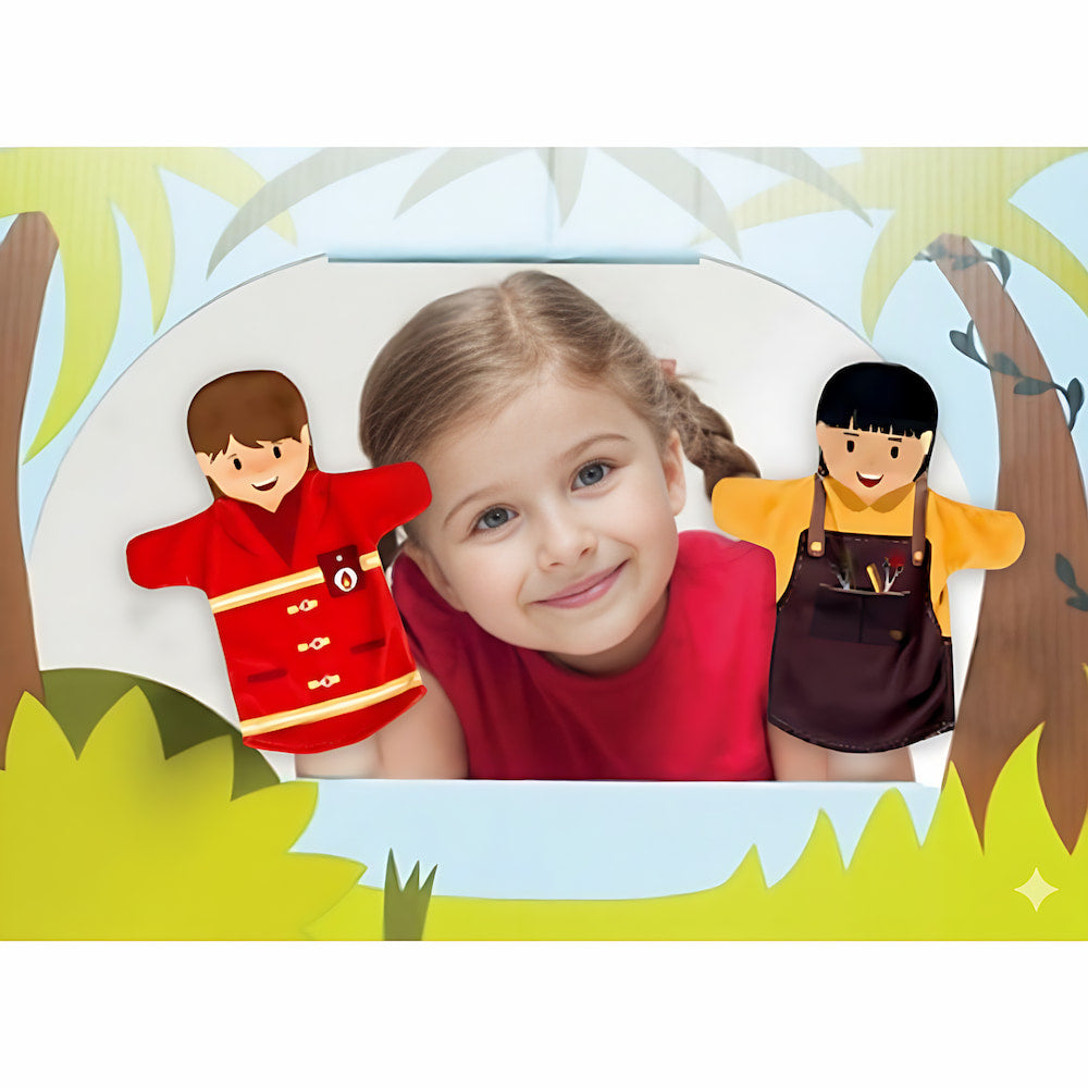 Marionnettes à main métiers pour enfants |EVEIL MONTESSORI