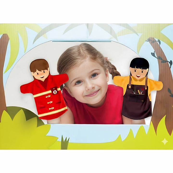 Marionnettes à main métiers pour enfants |EVEIL MONTESSORI